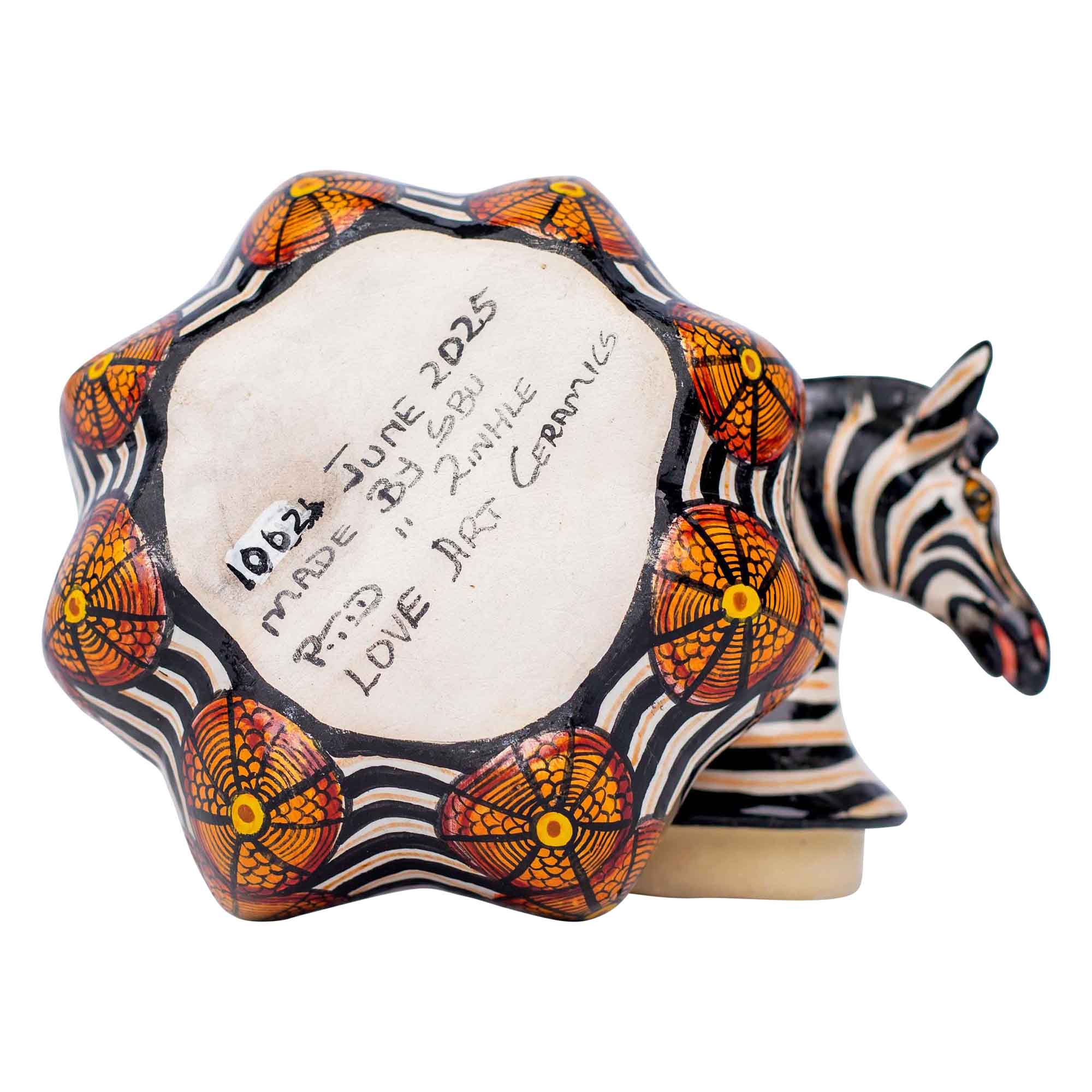 Zebra jewelry box