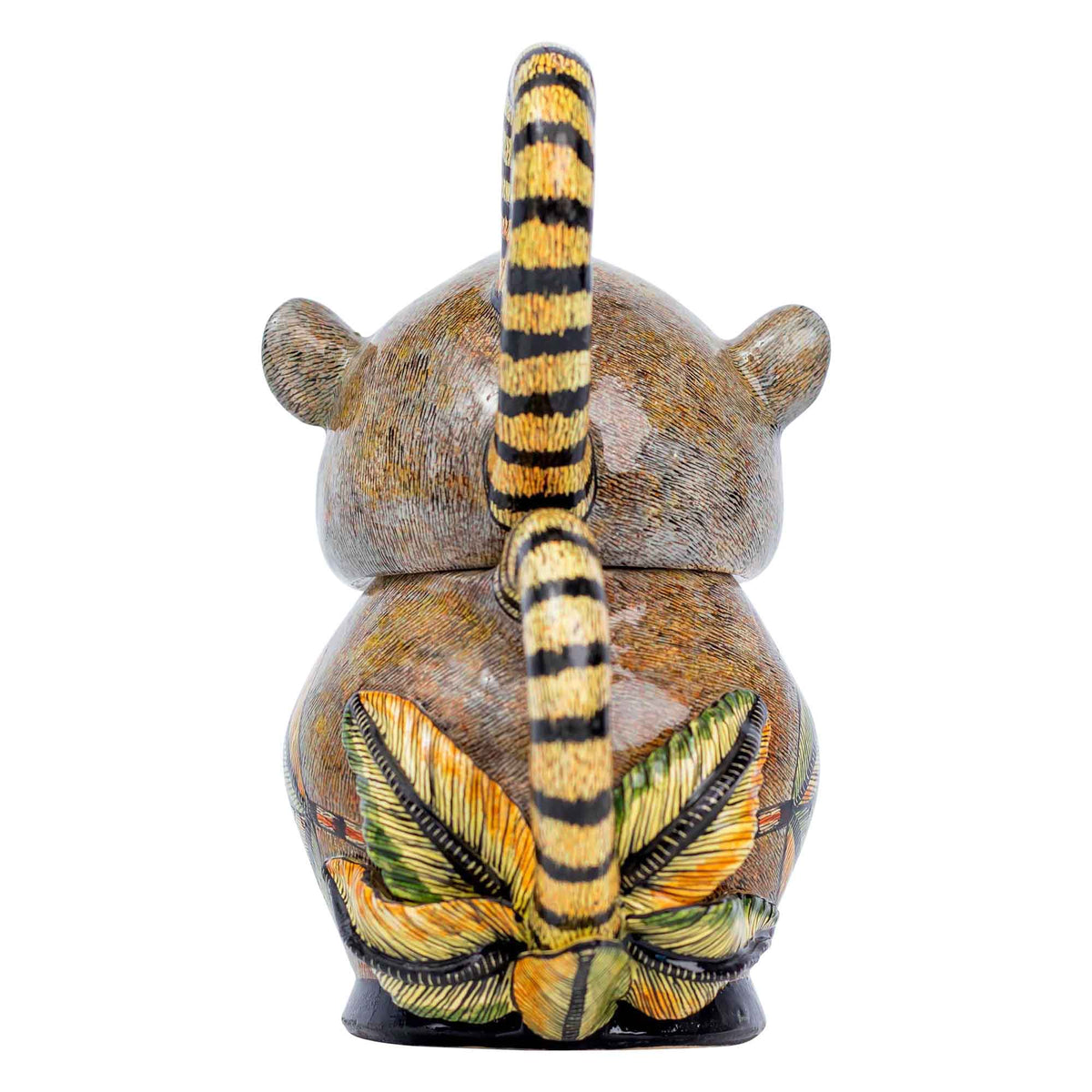 Zebra butter dish