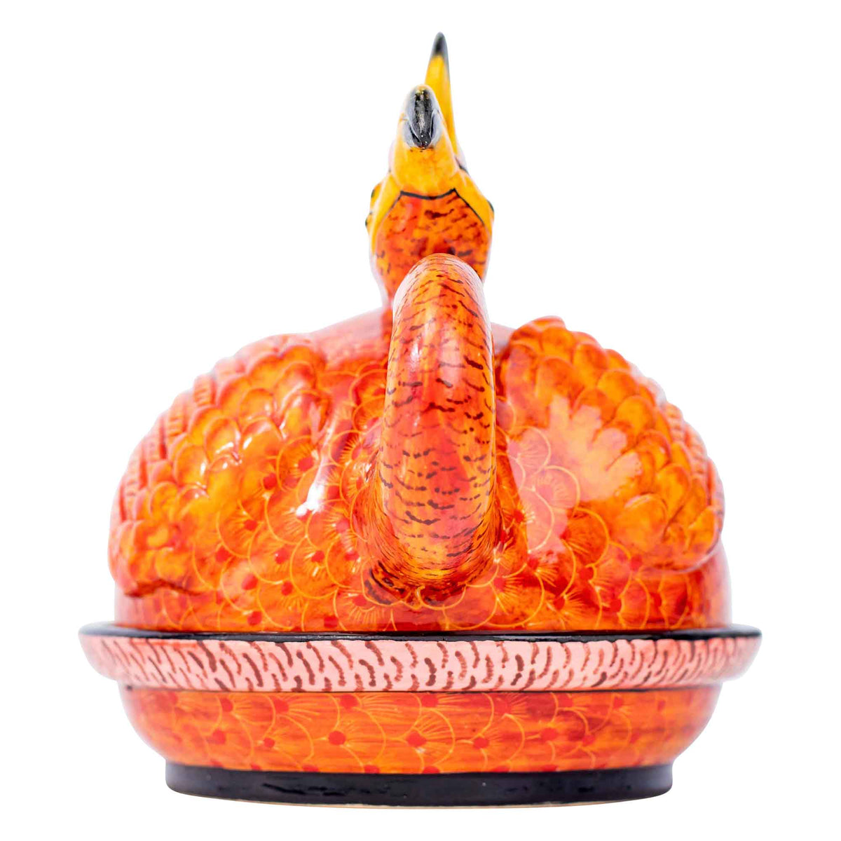 Flamingo butter dish