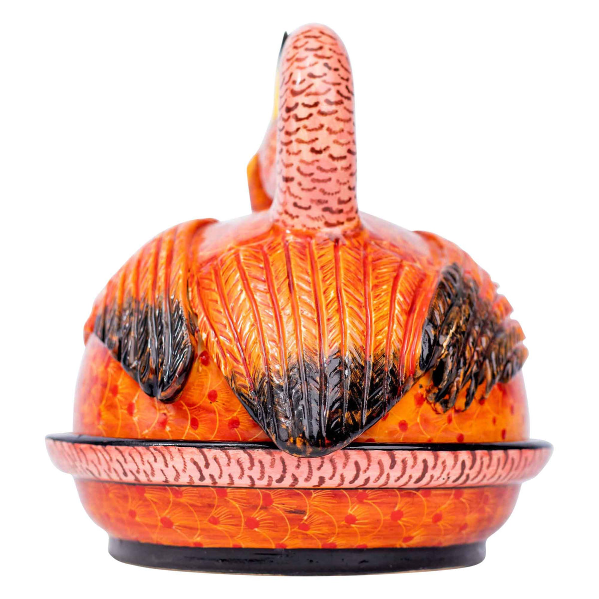 Flamingo butter dish