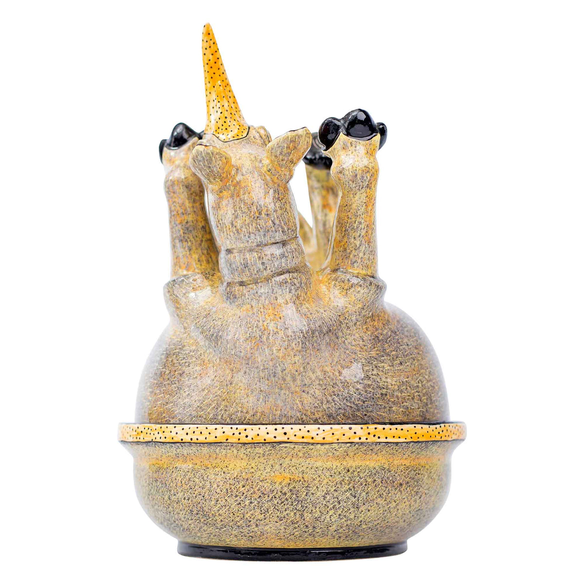 Rhino butter dish