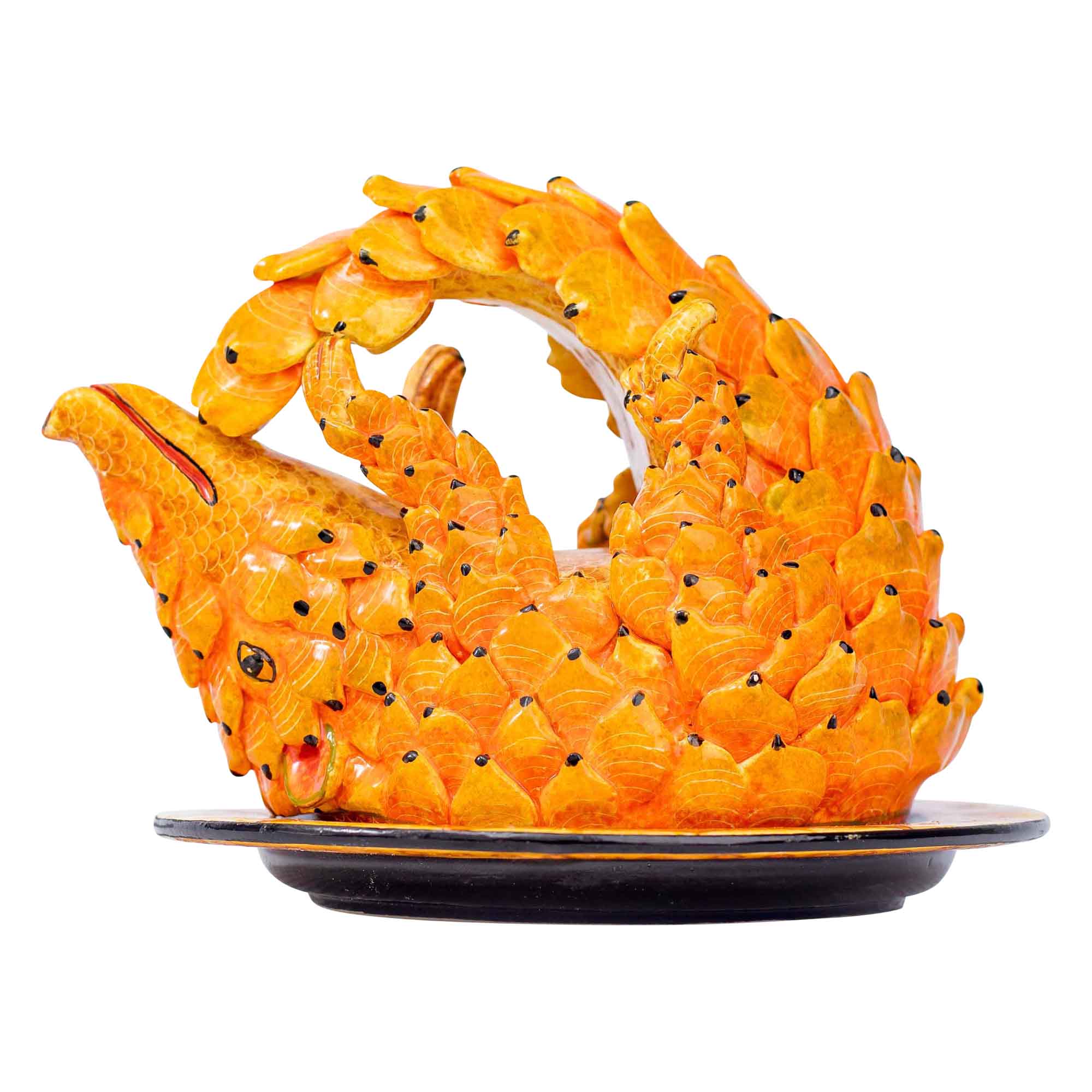 Pangolin butter dish