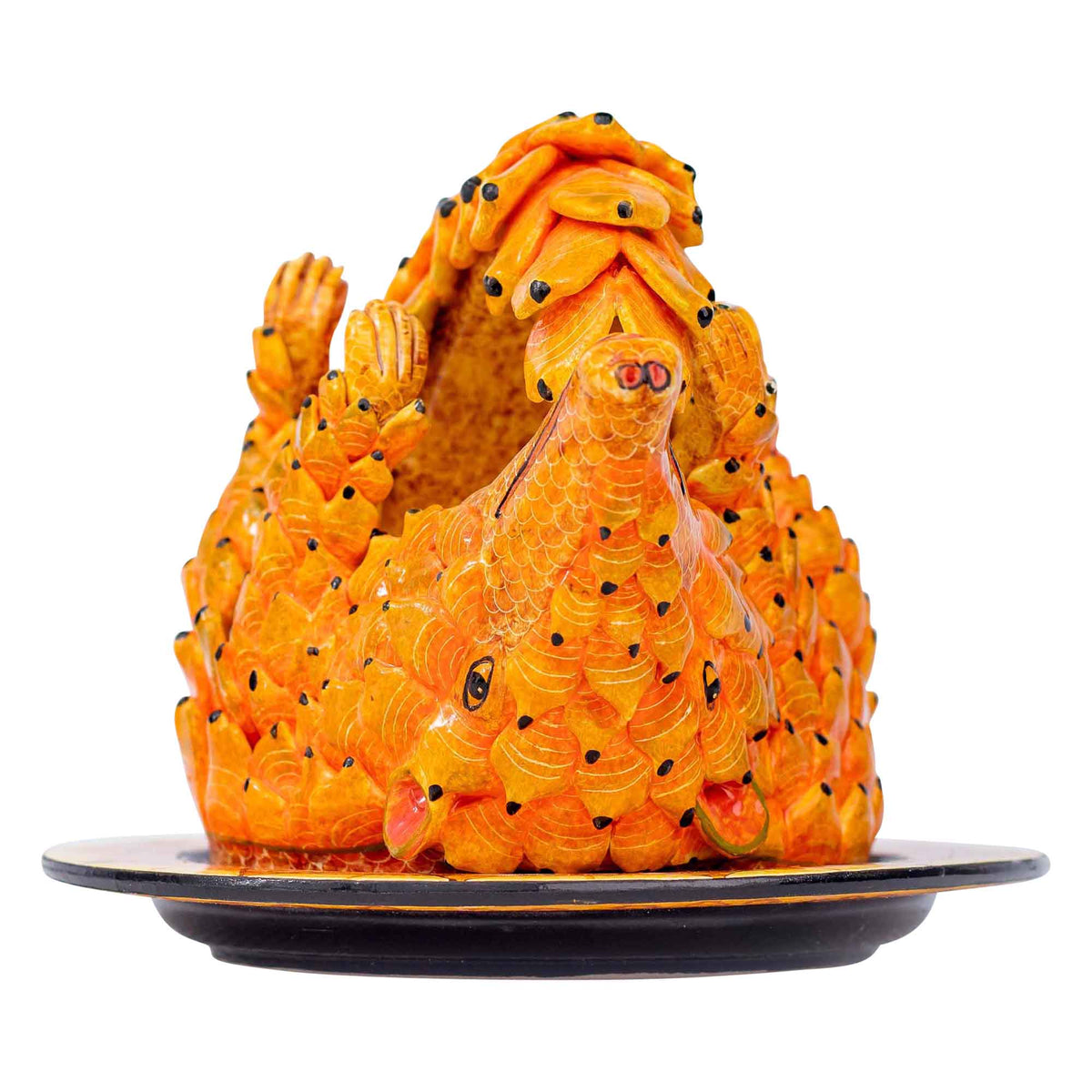 Pangolin butter dish