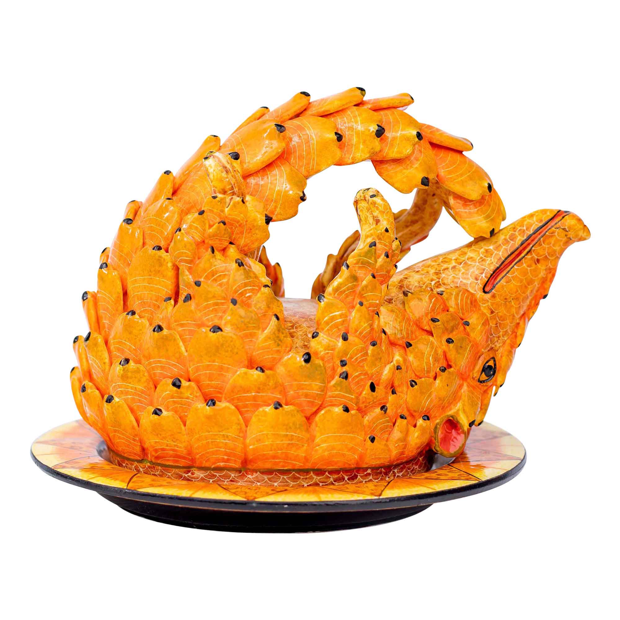 Pangolin butter dish