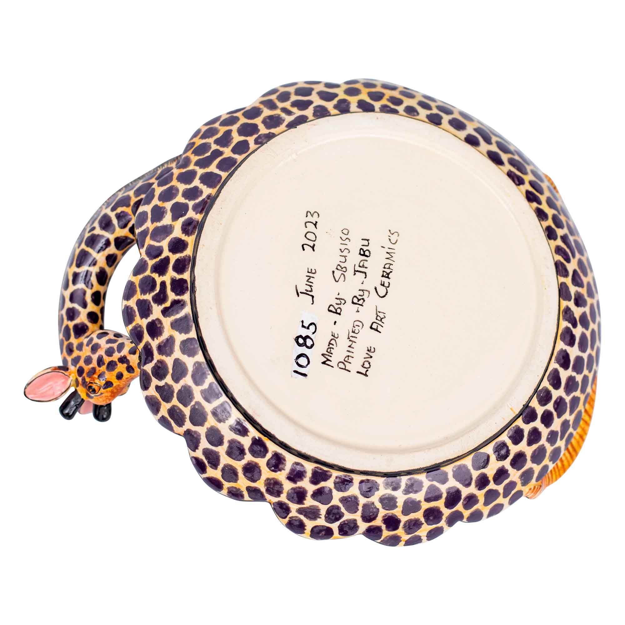 Giraffe coin dish