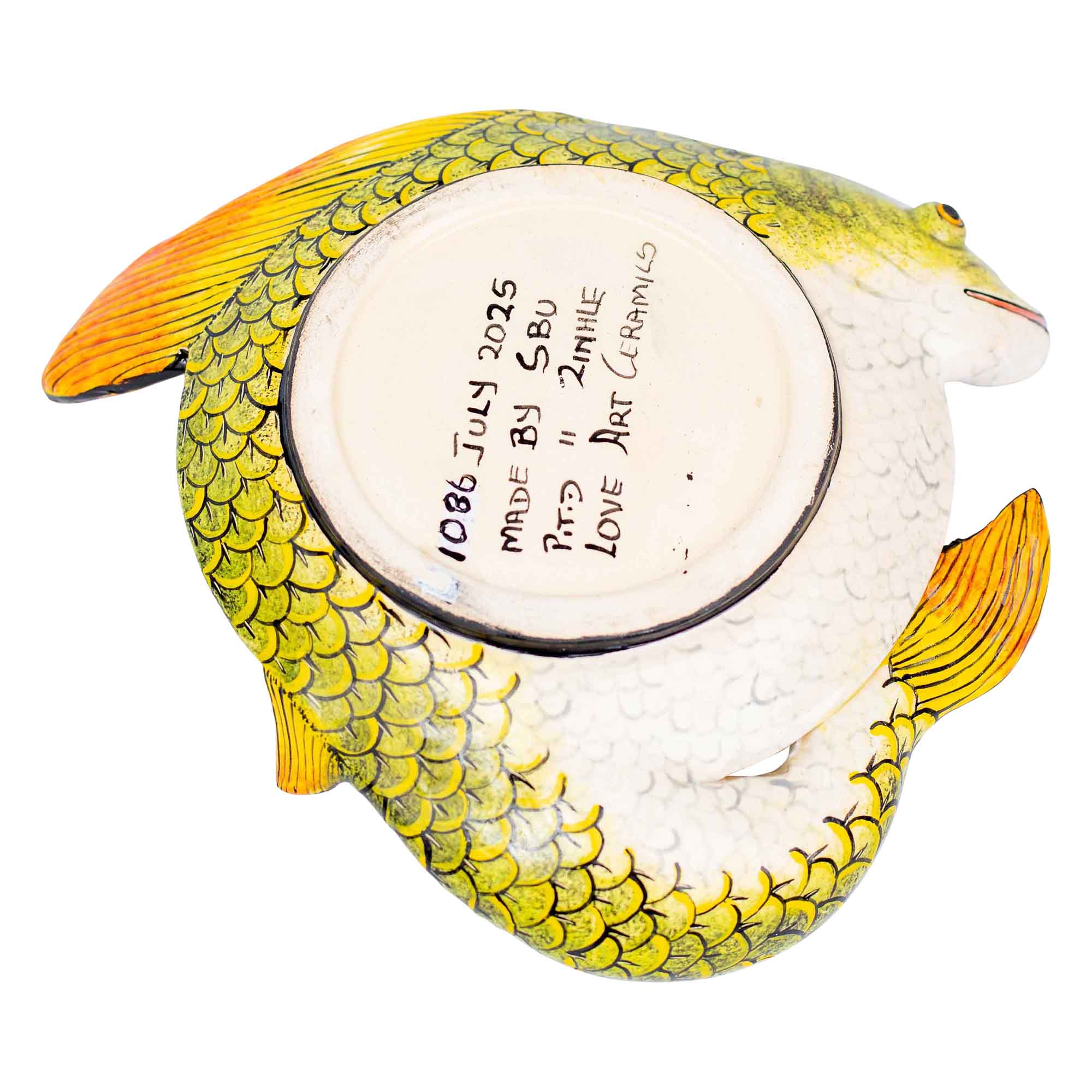 Fish coin dish