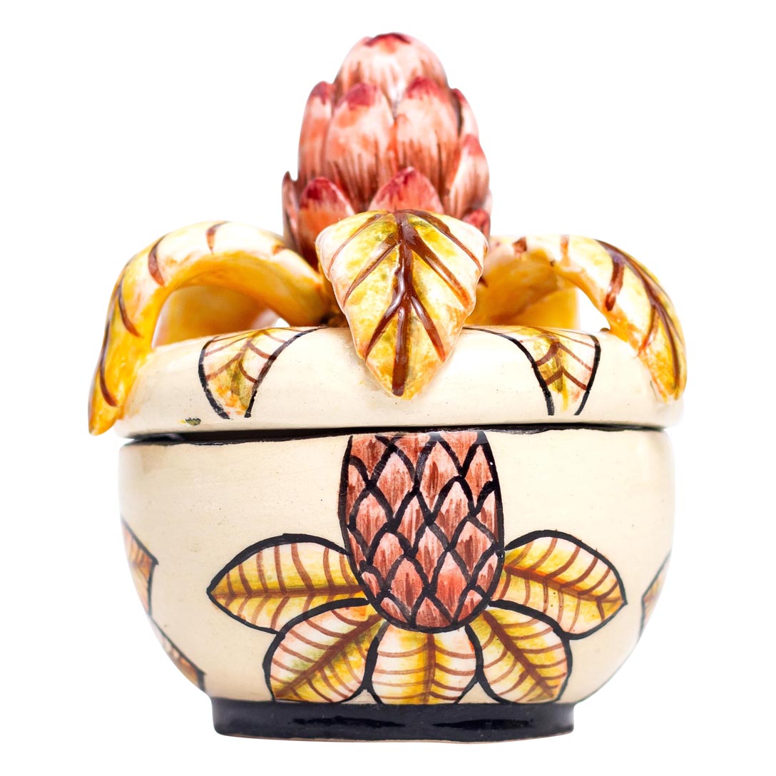 Small protea jewelry box