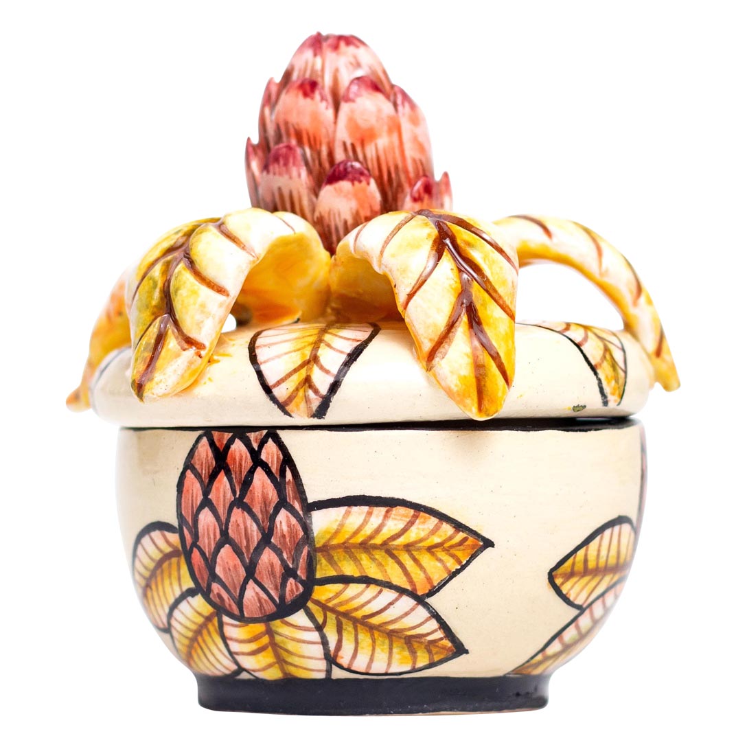 Small protea jewelry box