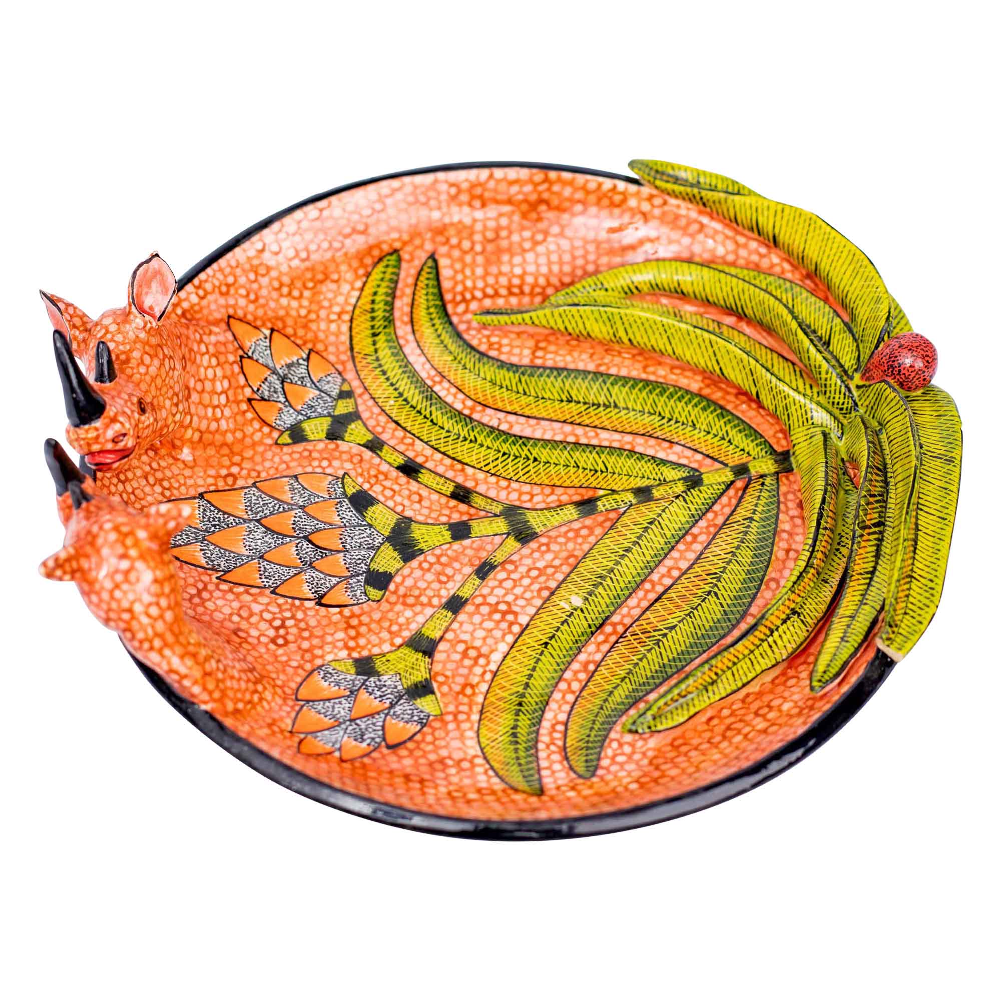 Rhino coin dish