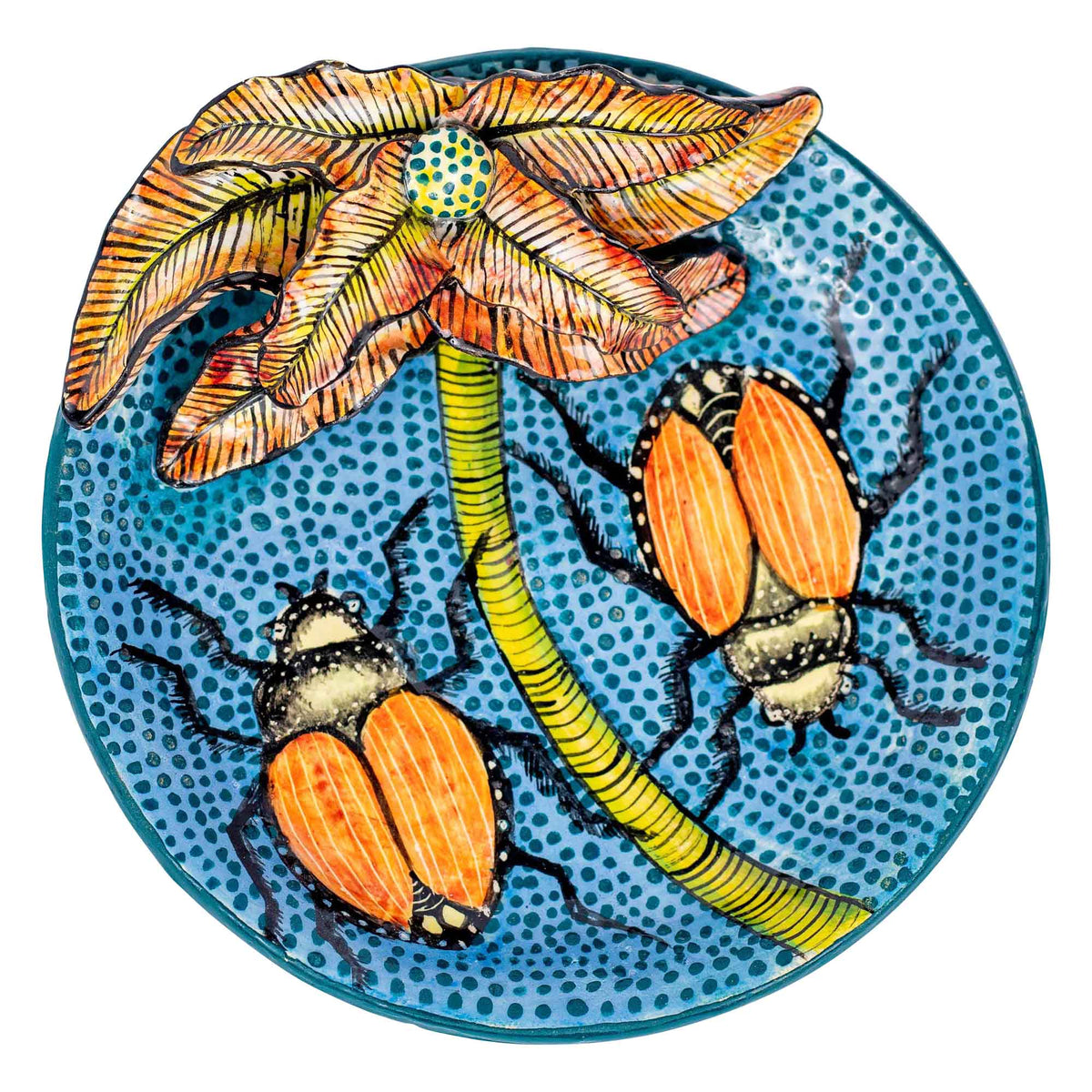 Beetle coin dish