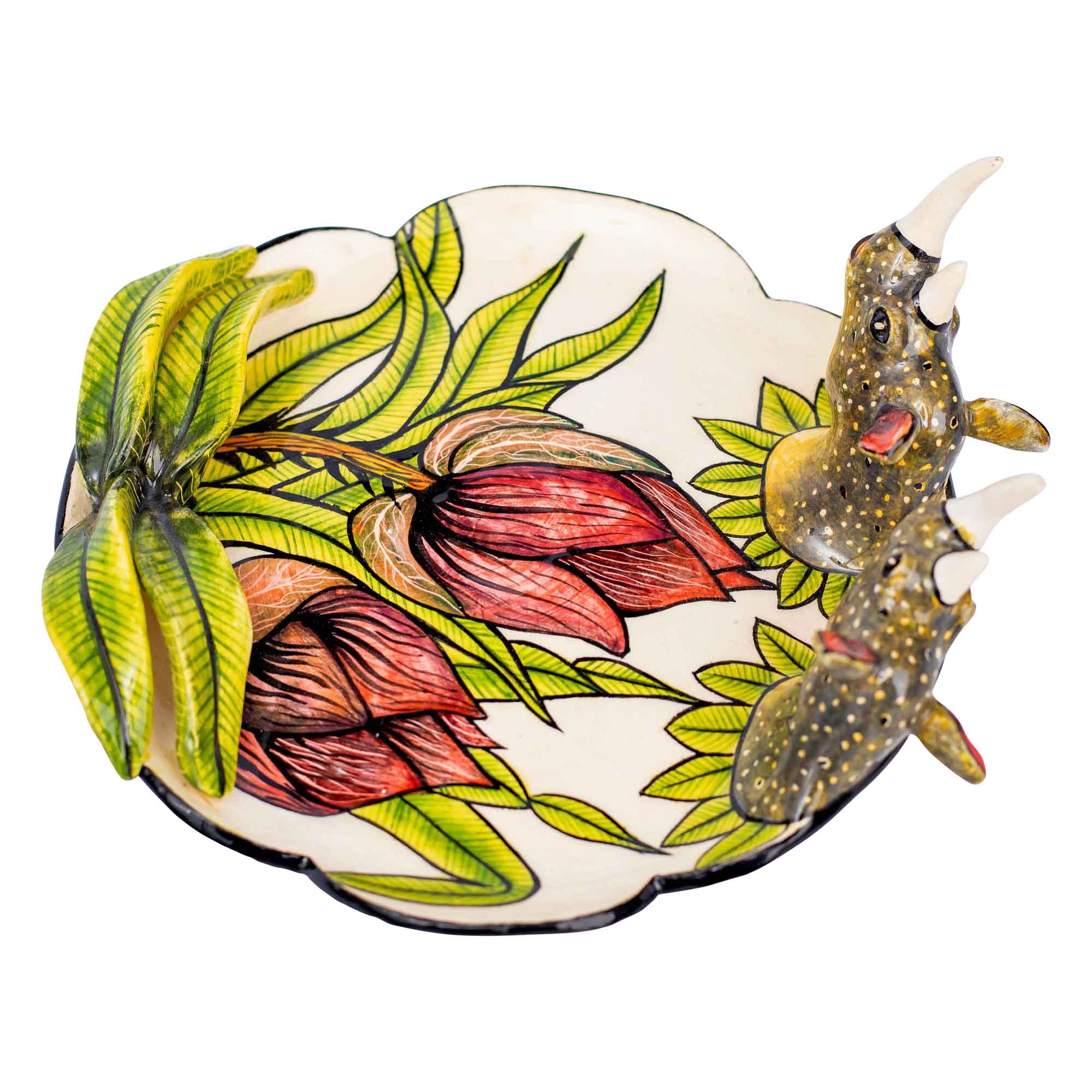 Rhino coin dish