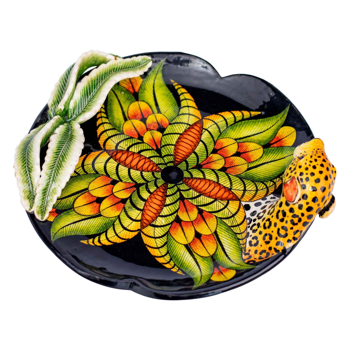 Leopard coin dish