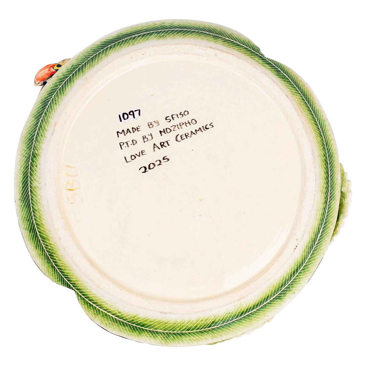 Leopard coin dish
