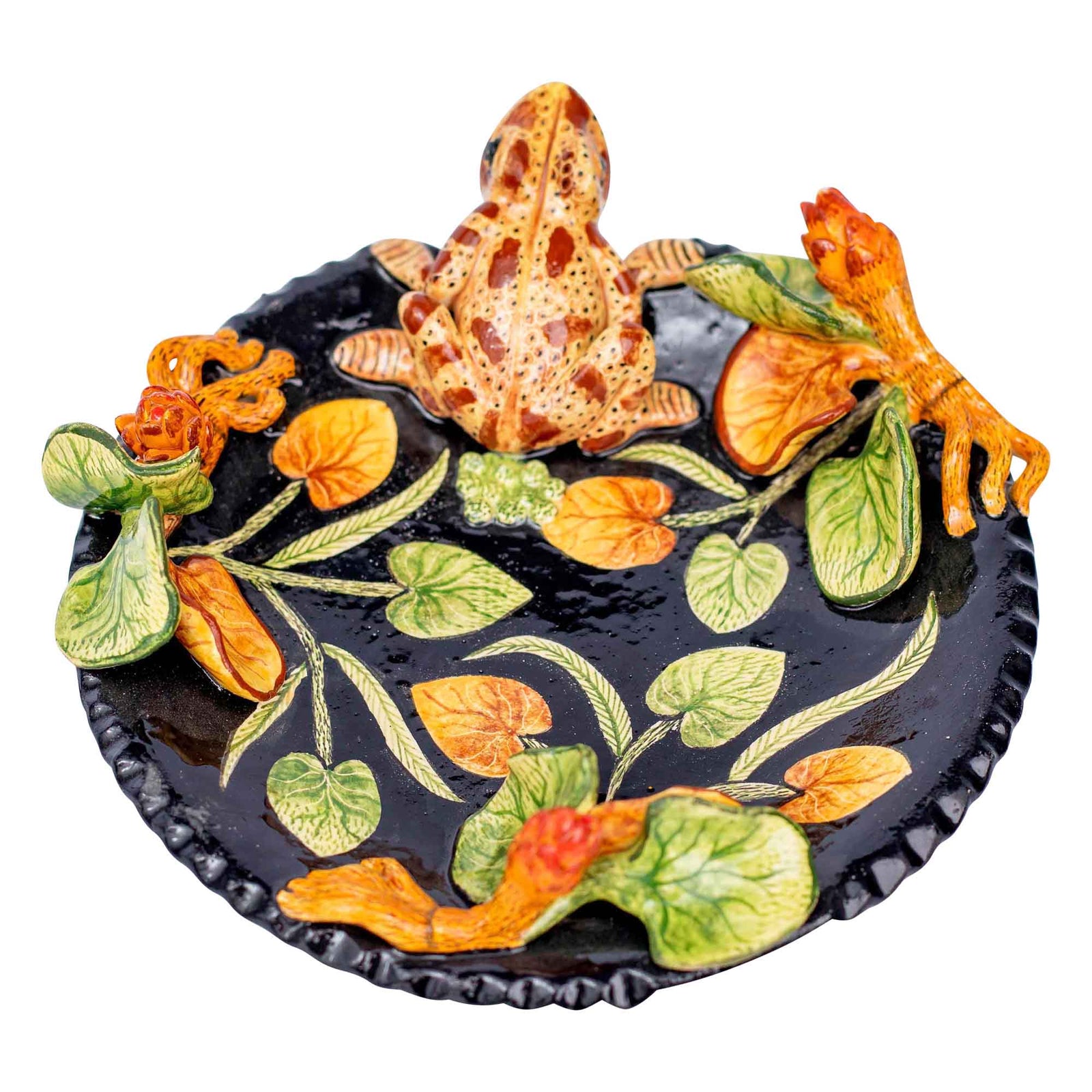 Frog coin dish