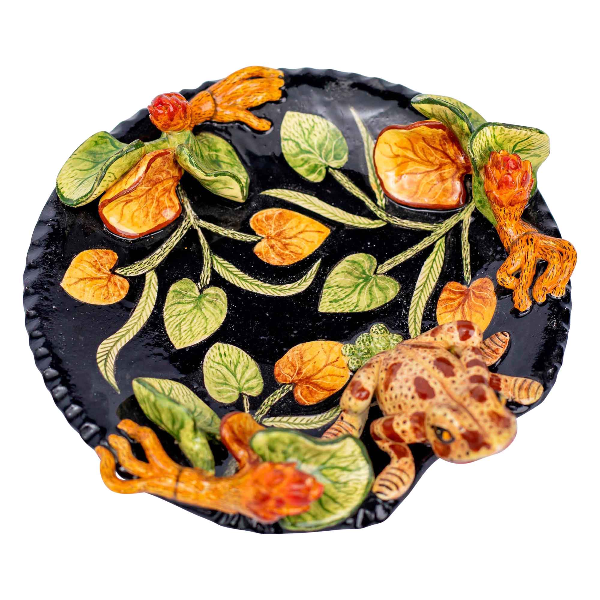 Frog coin dish