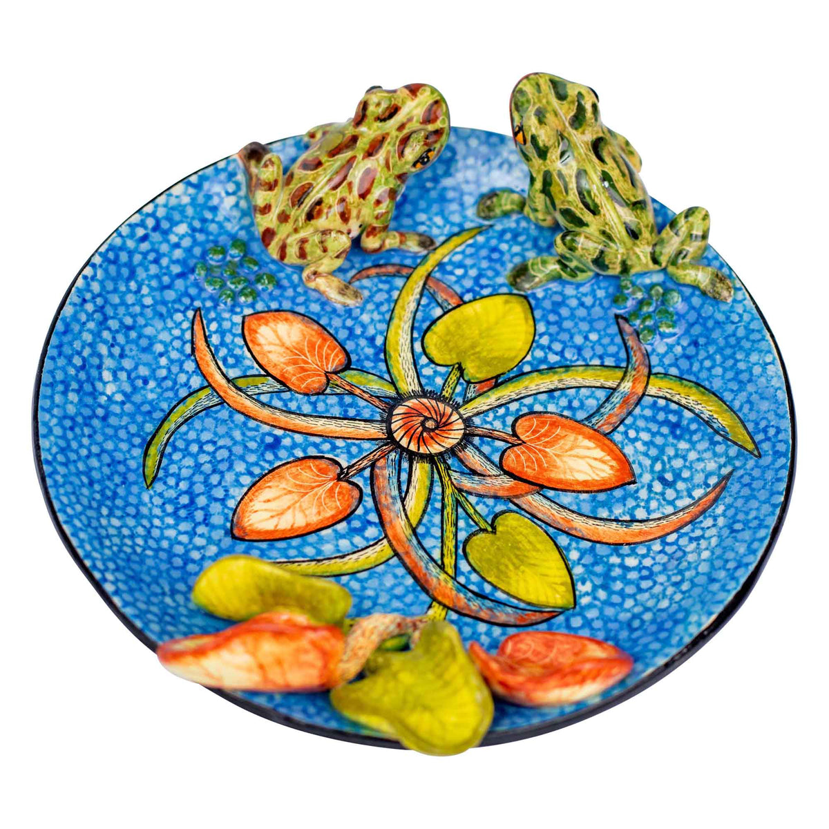 Frog coin dish
