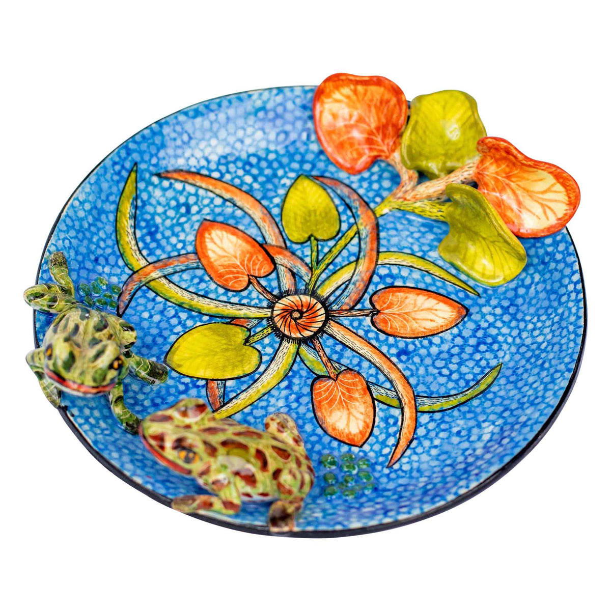 Frog coin dish