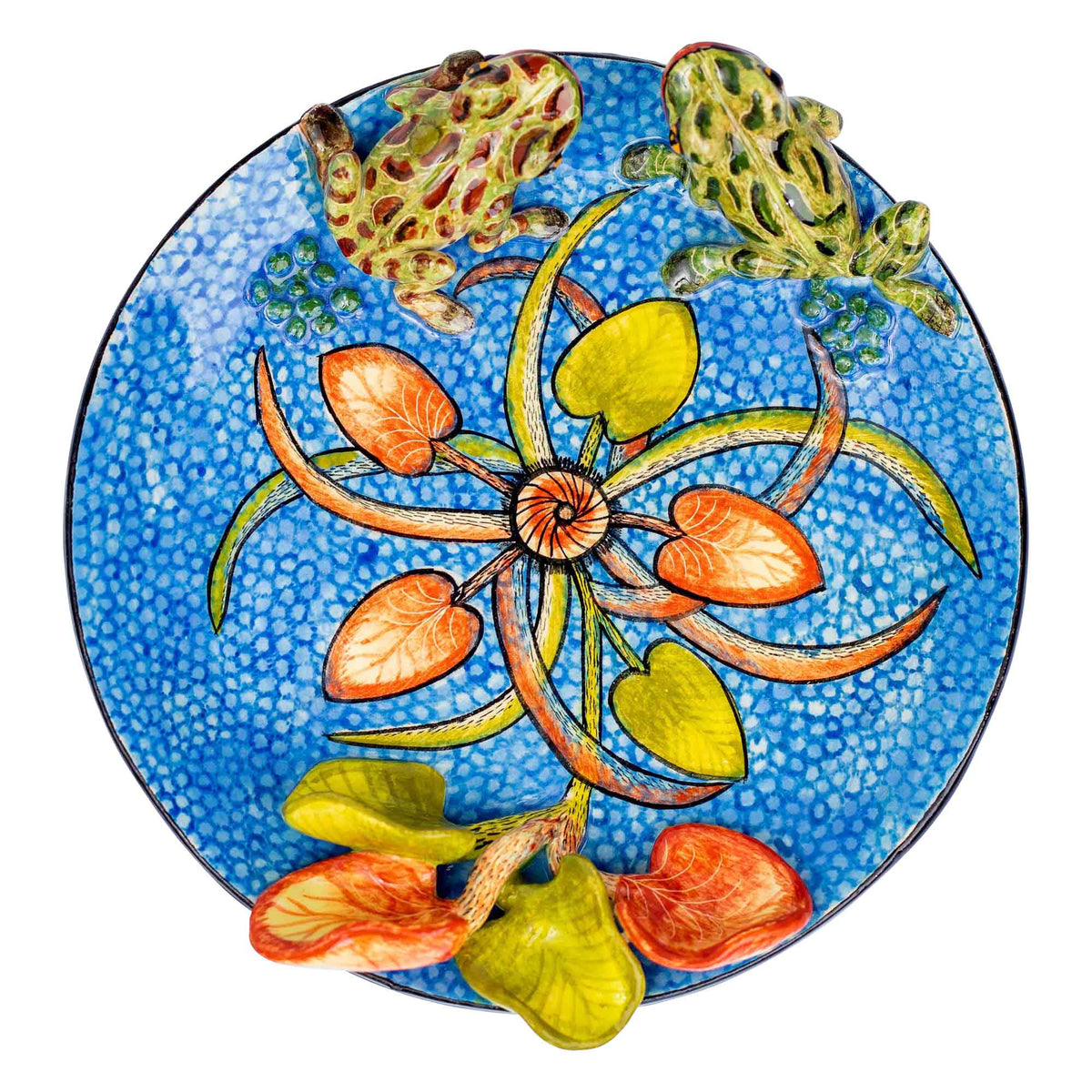 Frog coin dish