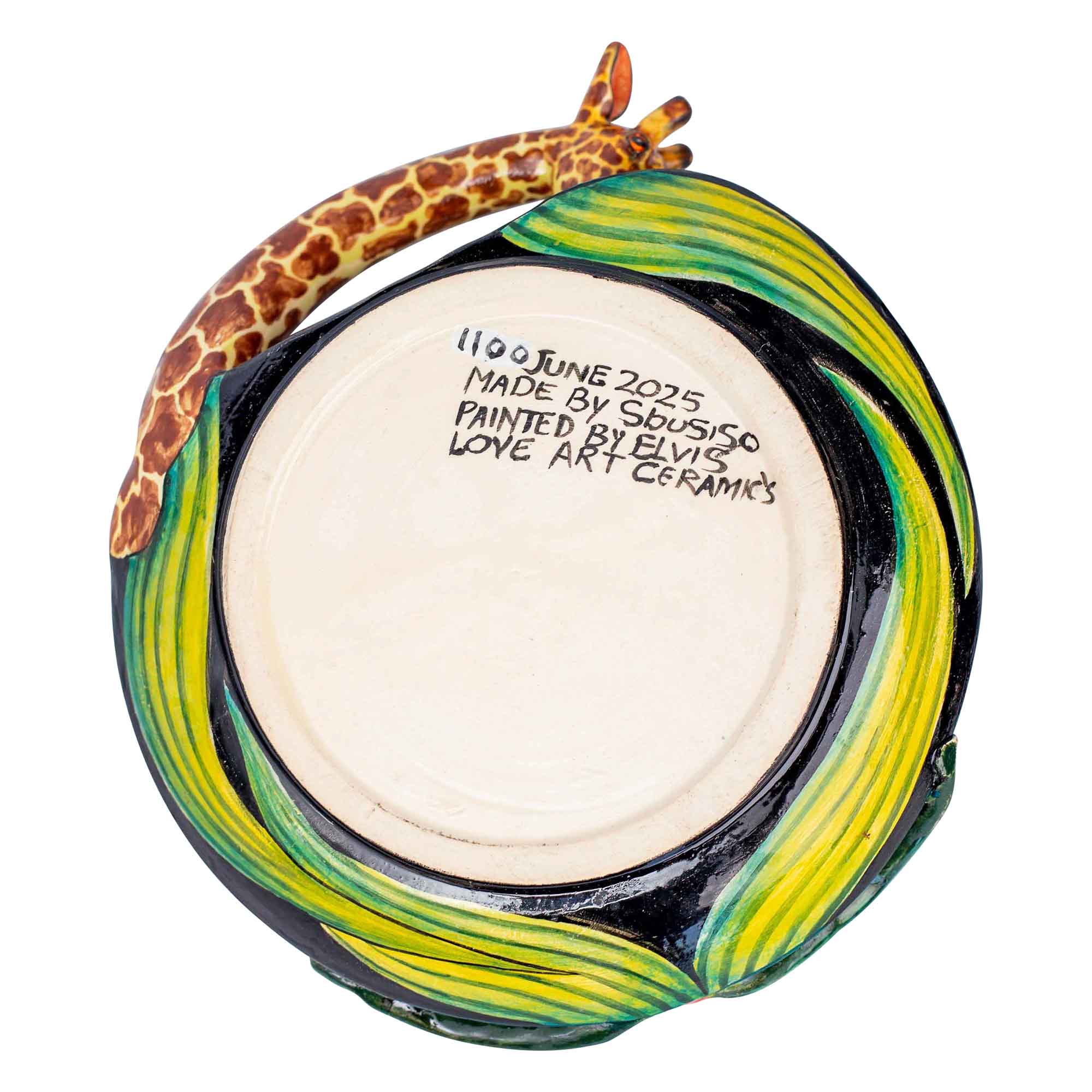 Giraffe coin dish