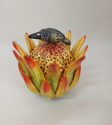 Protea jewelry box