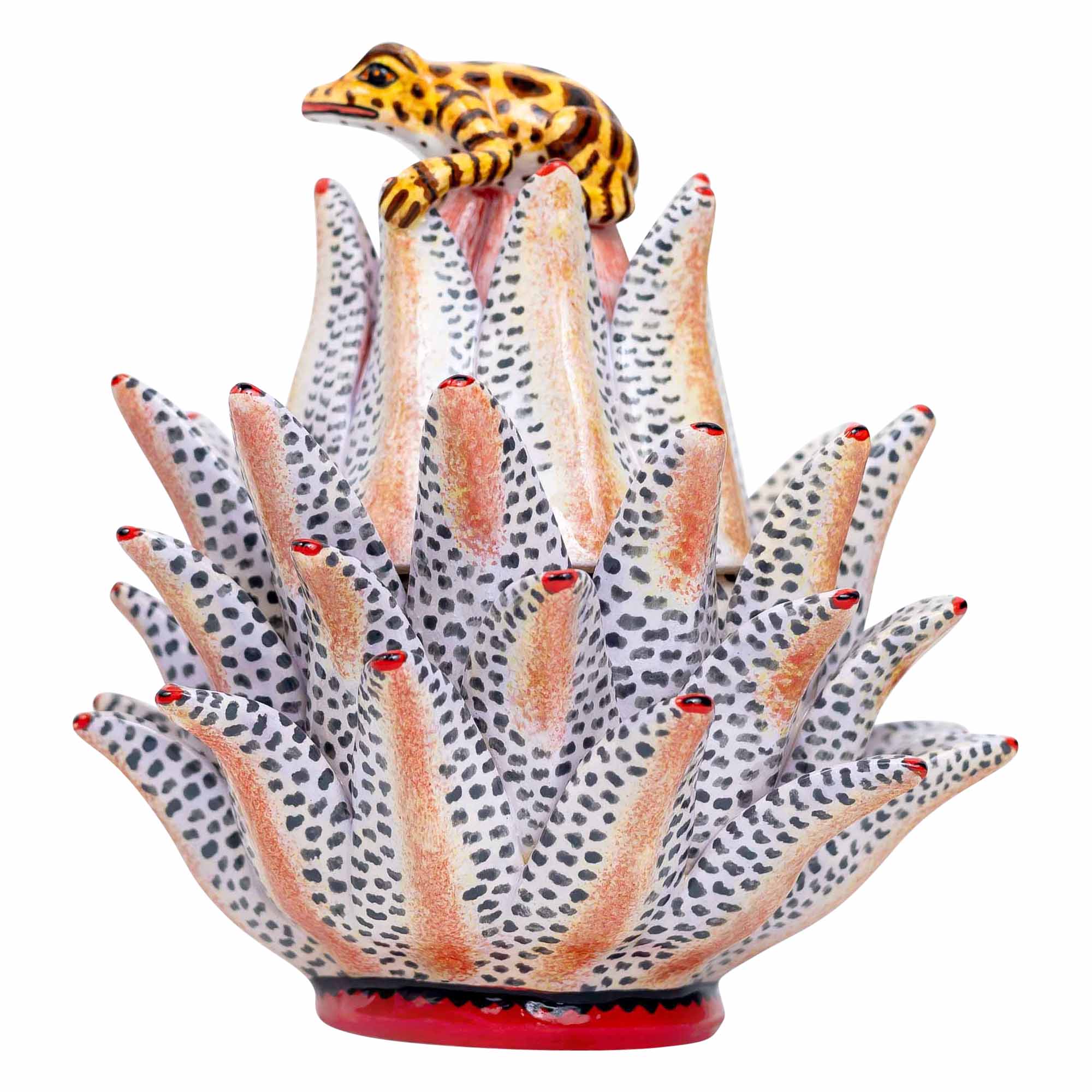Frog Flower Jewelry Box