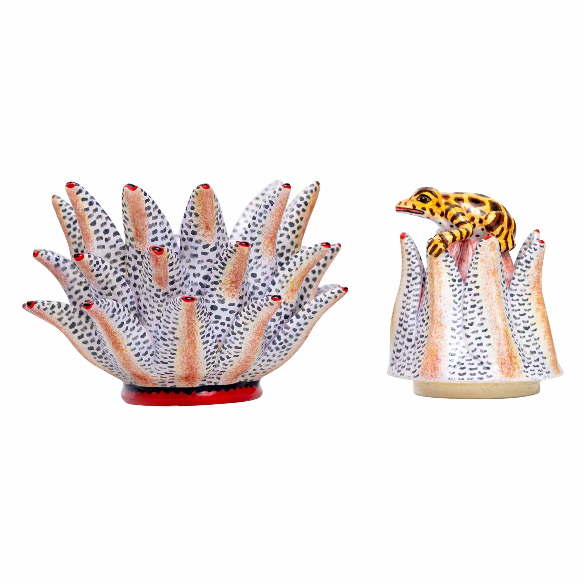Frog Flower Jewelry Box