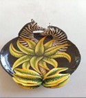 Zebra Coin Dish