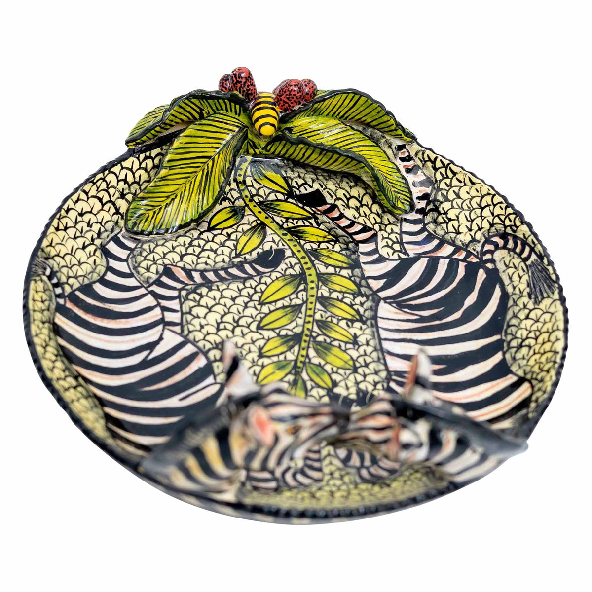 Zebra Coin Dish