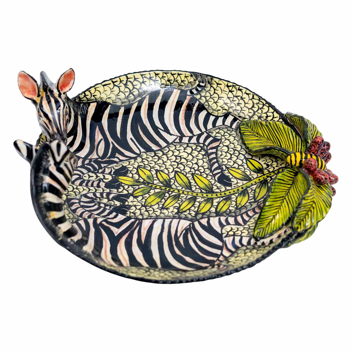 Zebra Coin Dish