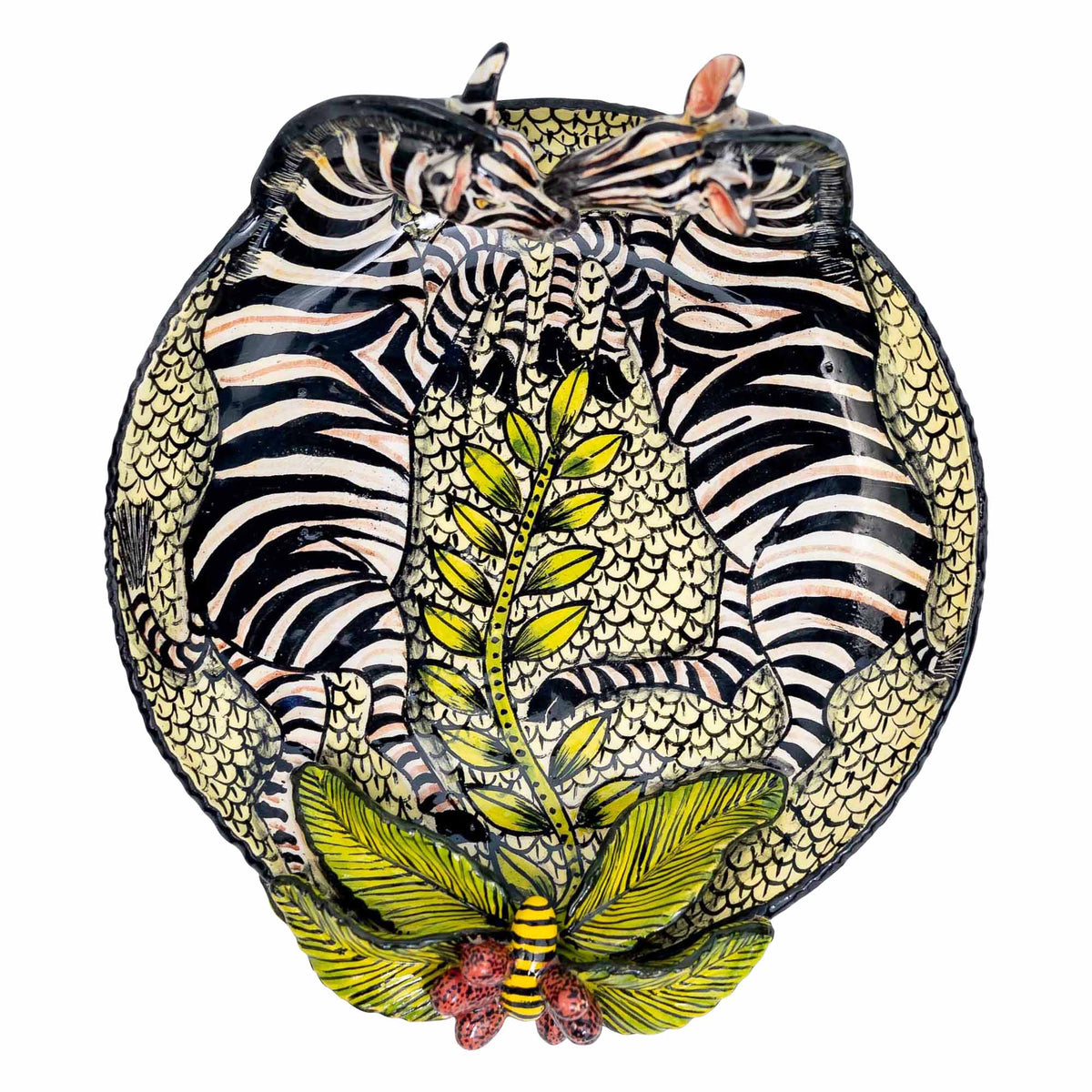 Zebra Coin Dish