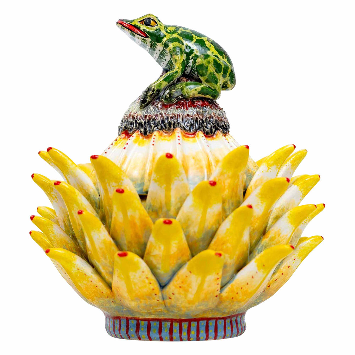 Frog, Protea Jewelry Box