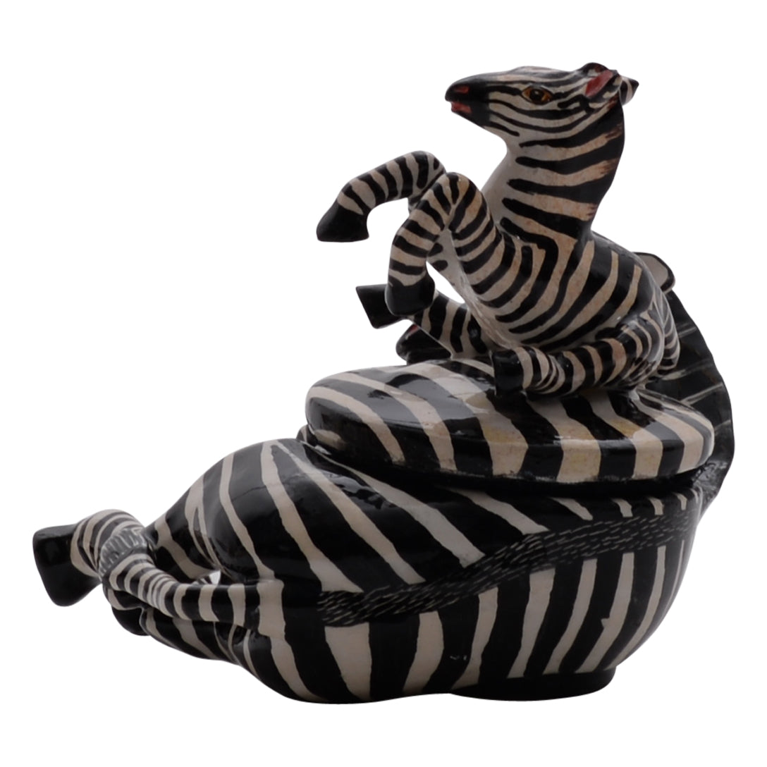 Zebra jewelry box