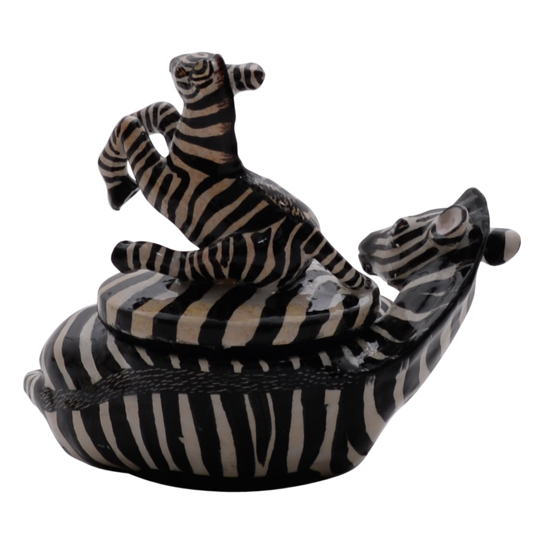 Zebra jewelry box