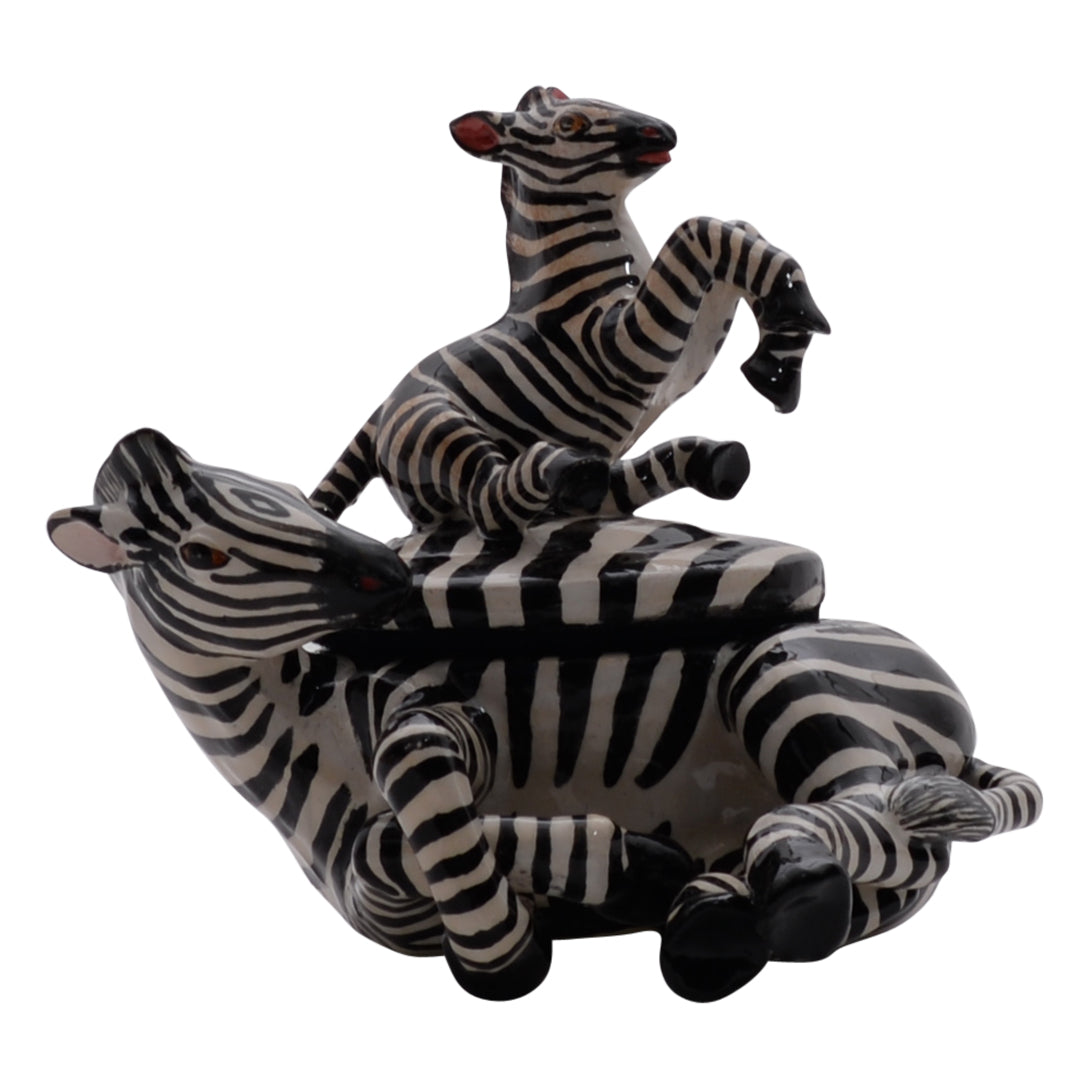 Zebra jewelry box