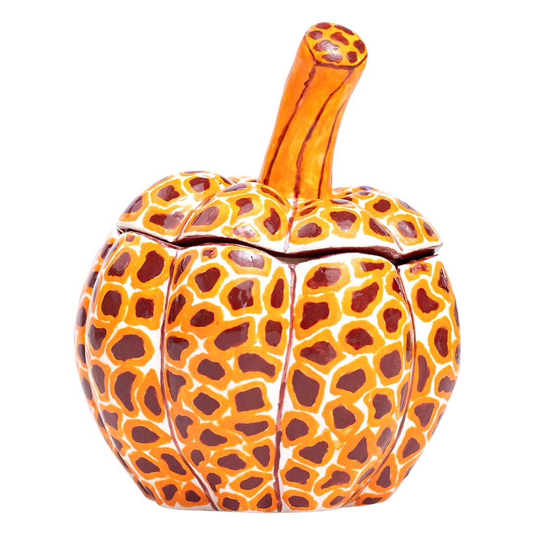 Safari giraffe pumpkin jewelry box