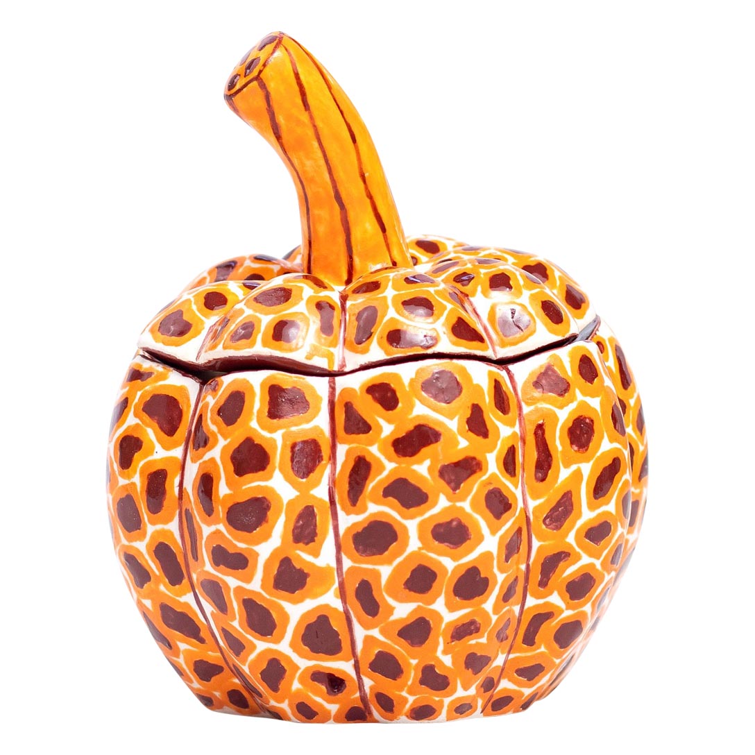 Safari giraffe pumpkin jewelry box