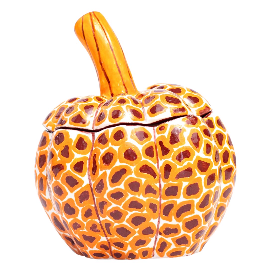 Safari giraffe pumpkin jewelry box