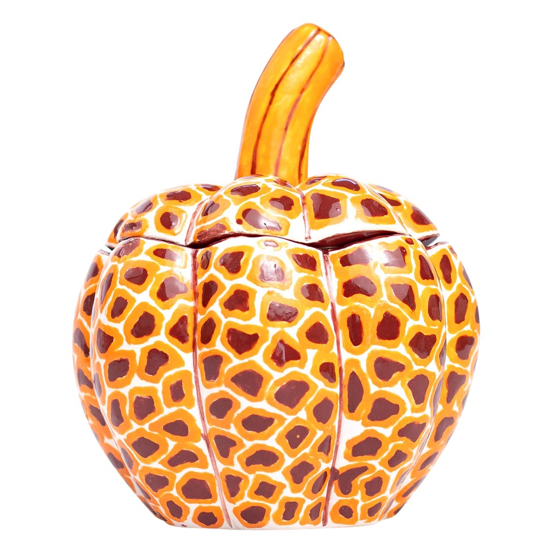 Safari giraffe pumpkin jewelry box