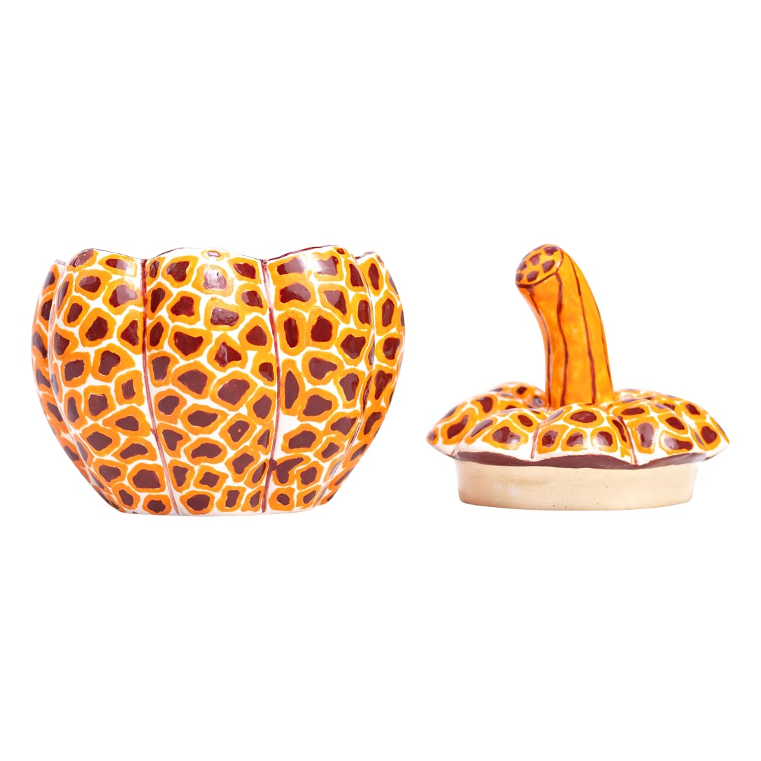 Safari giraffe pumpkin jewelry box