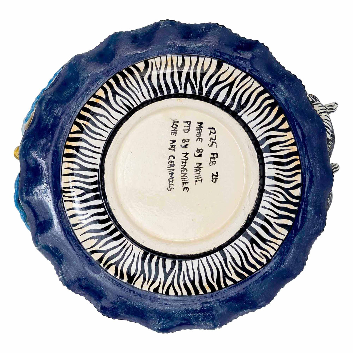 Zebra Coin Dish