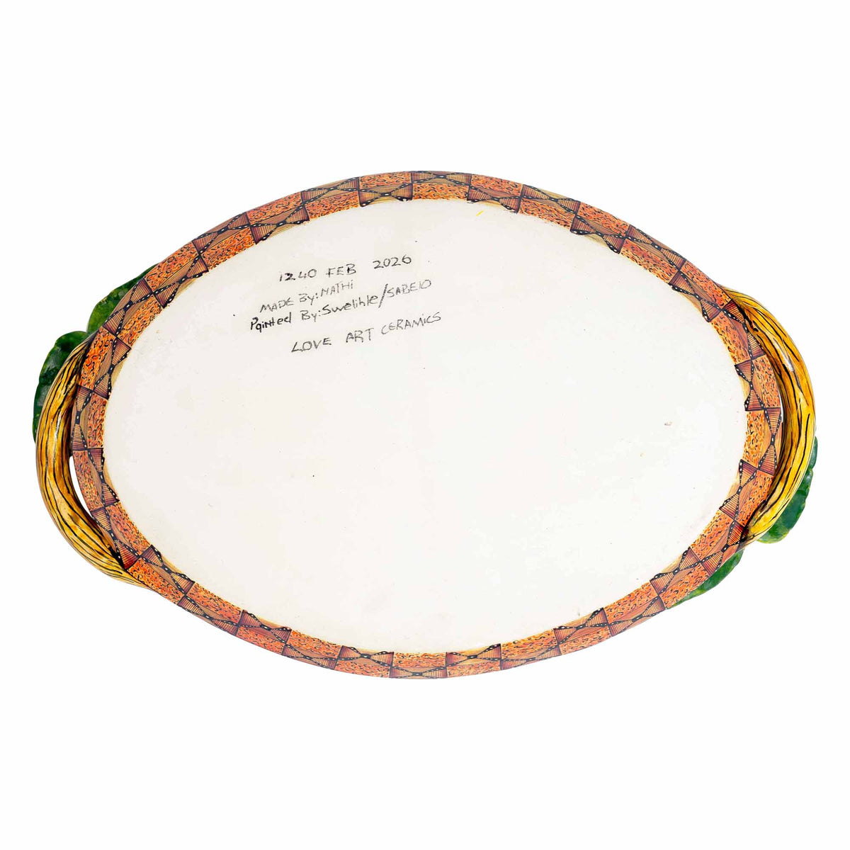 Zebra Platter