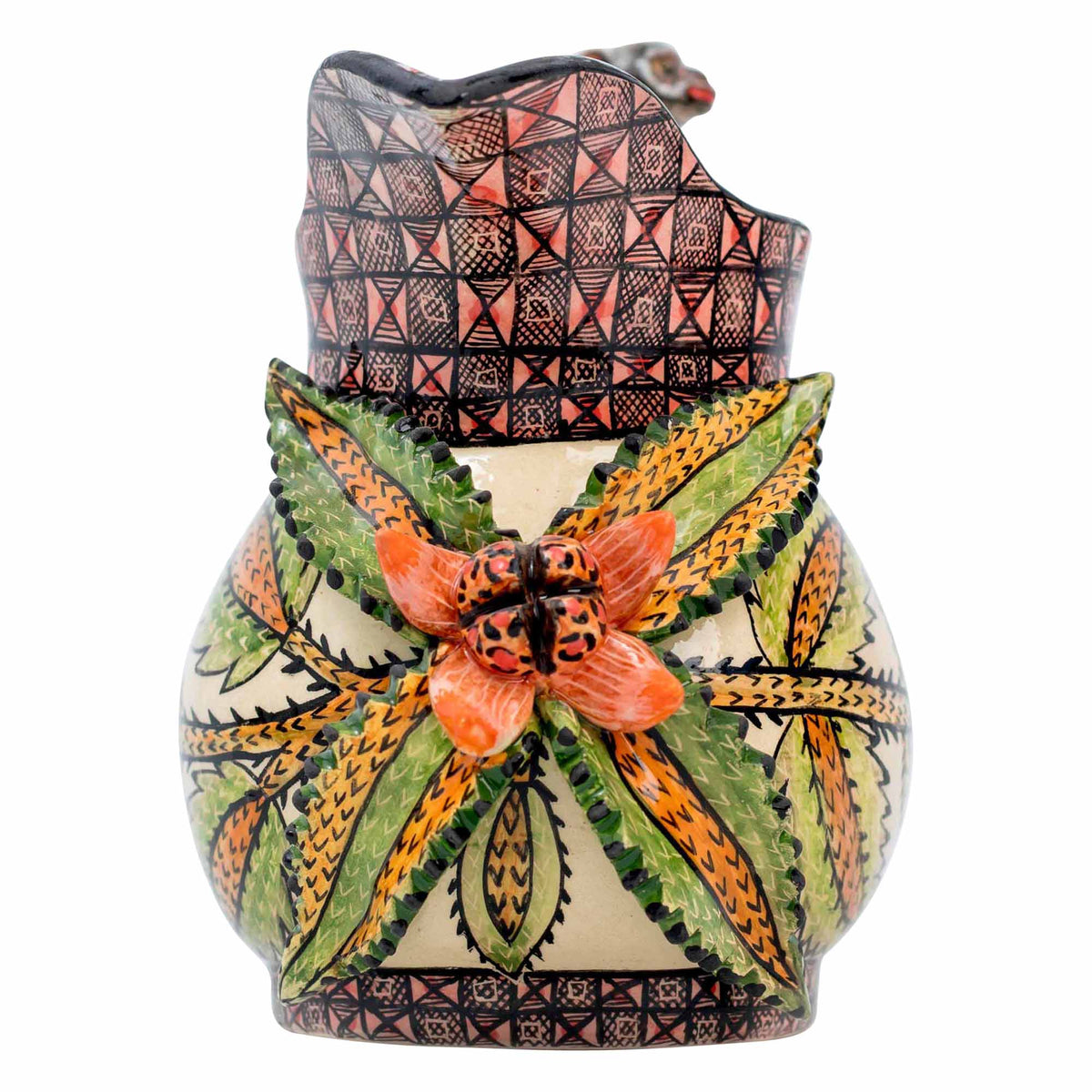 Leopard & Monkey Jug