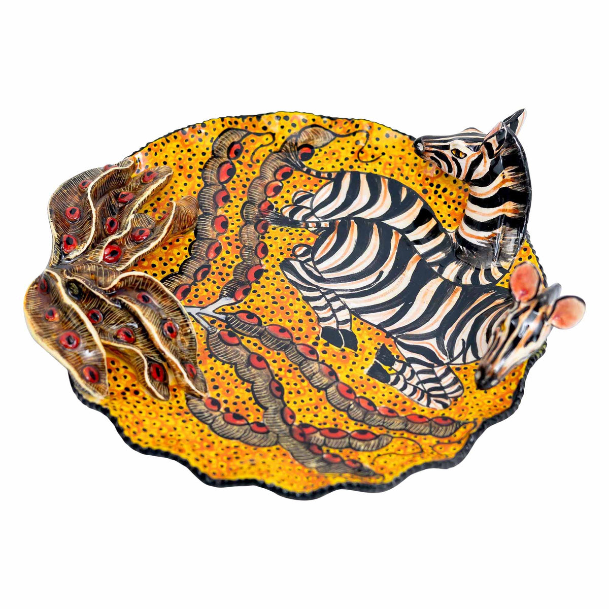 Zebra Coin Dish