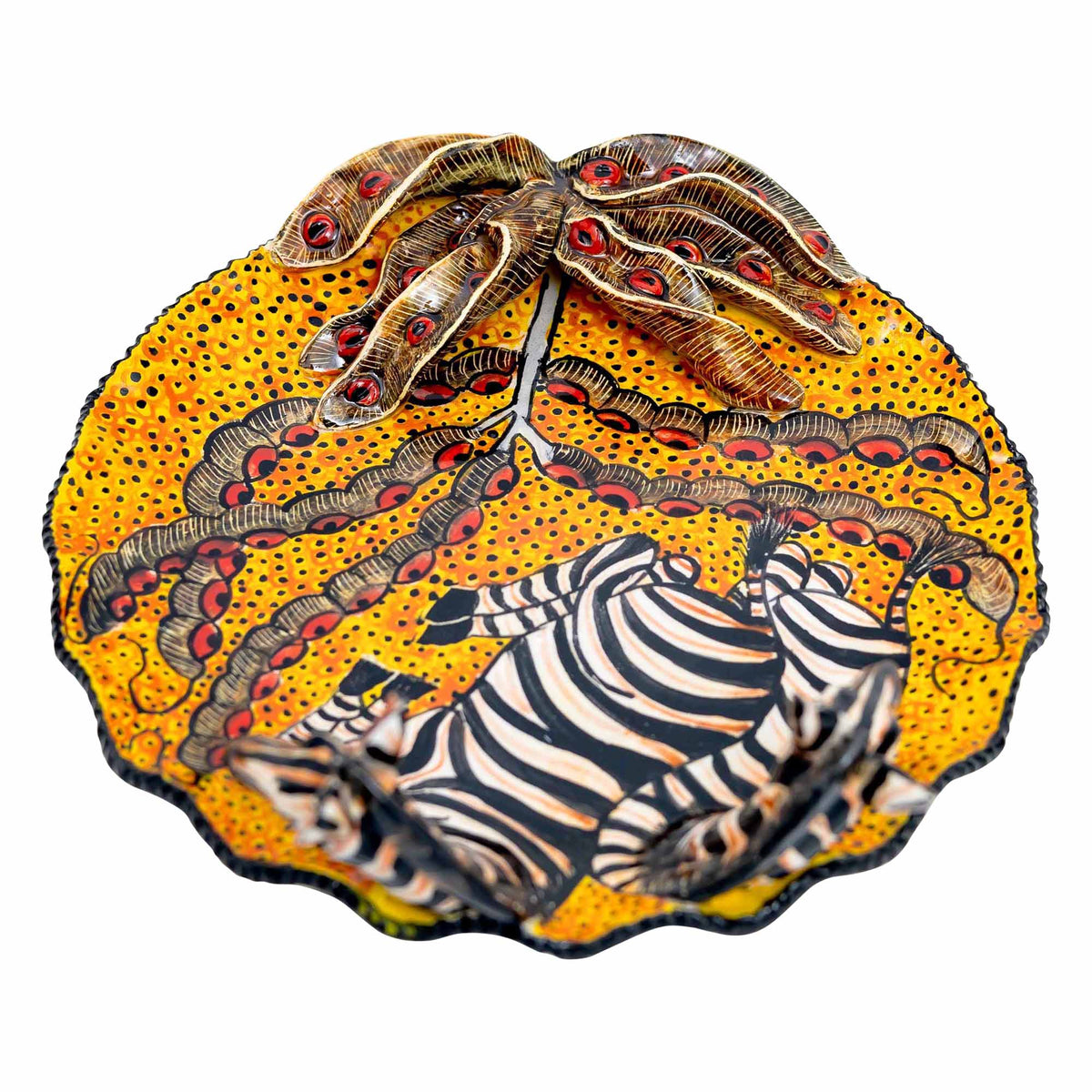 Zebra Coin Dish