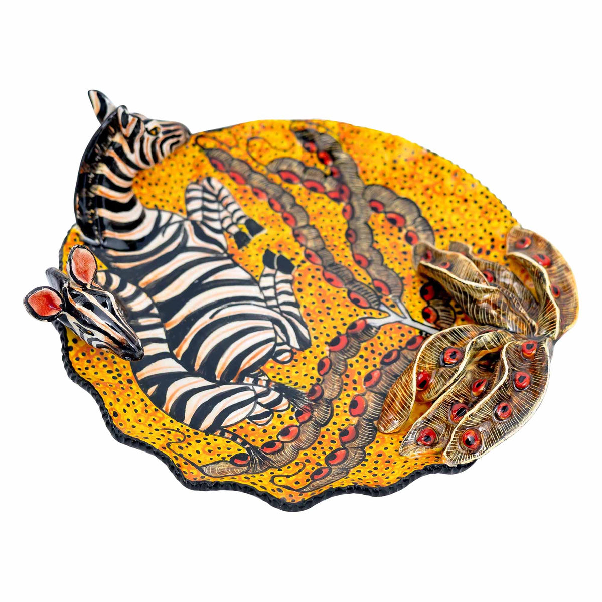 Zebra Coin Dish