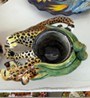 Leopard egg cup