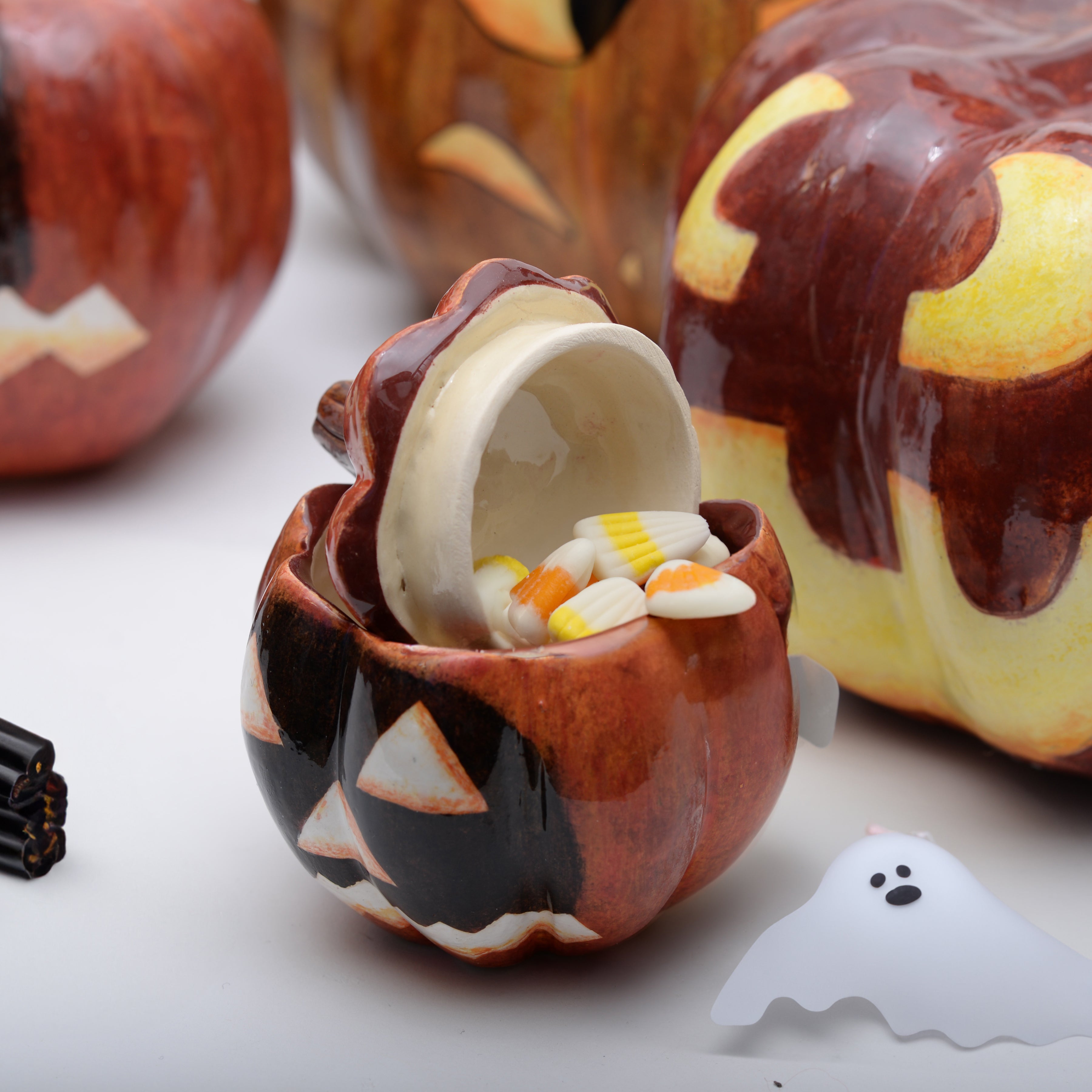 Halloween pumpkin jewelry box