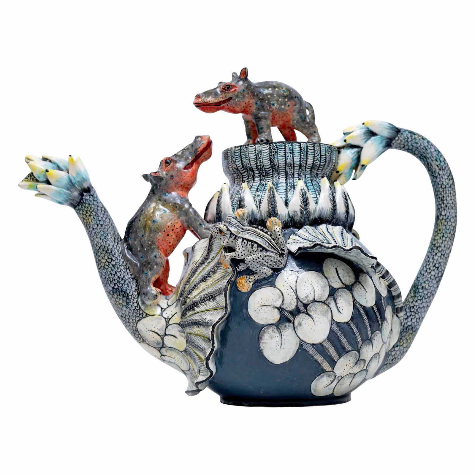 Hippo Teapot