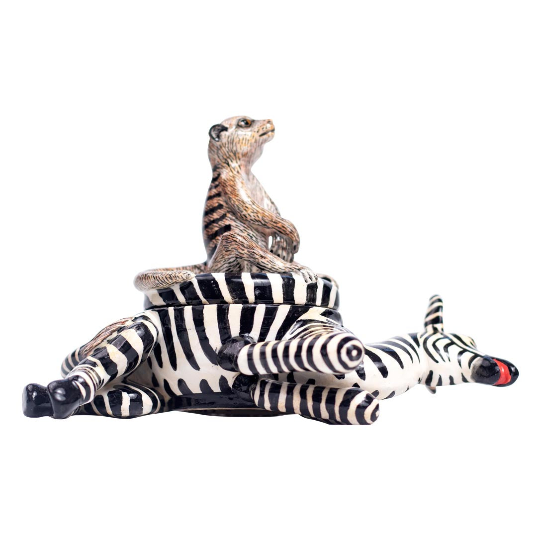 Monkey Zebra jewelry box