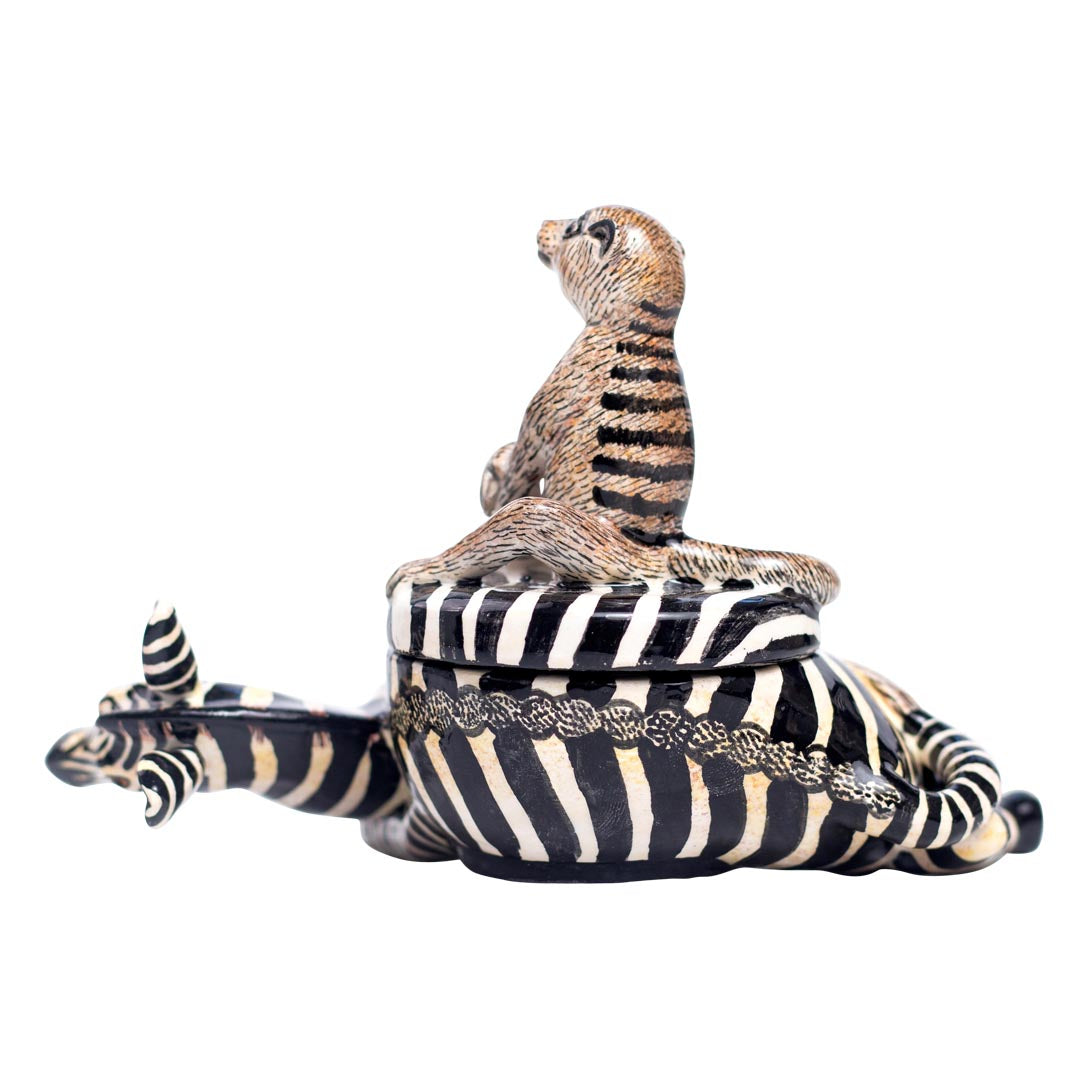 Monkey Zebra jewelry box